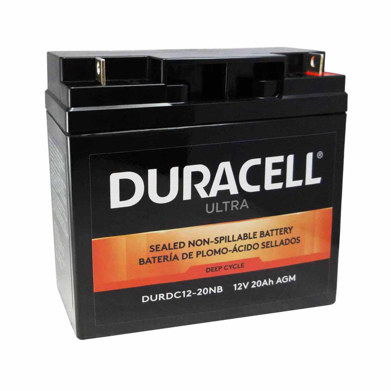 Duracell 12V 20Ah AGM Deep Cycle Battery Nut & Bolt Terminals Questions & Answers