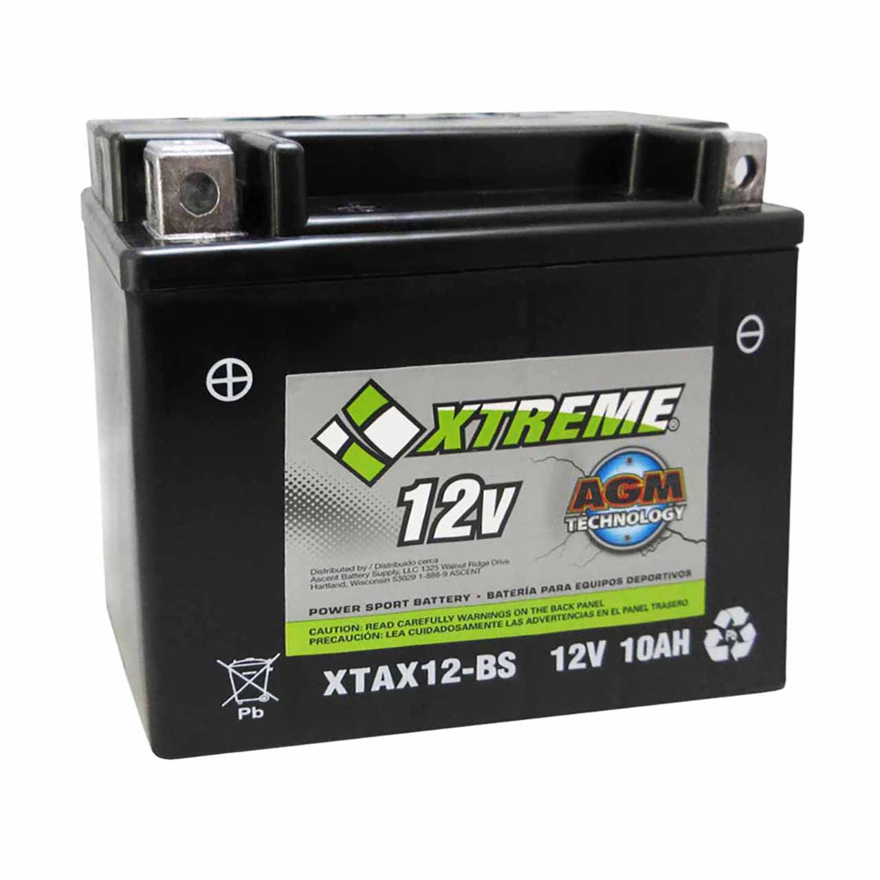 Xtreme 12-BS AGM Powersport Battery Questions & Answers
