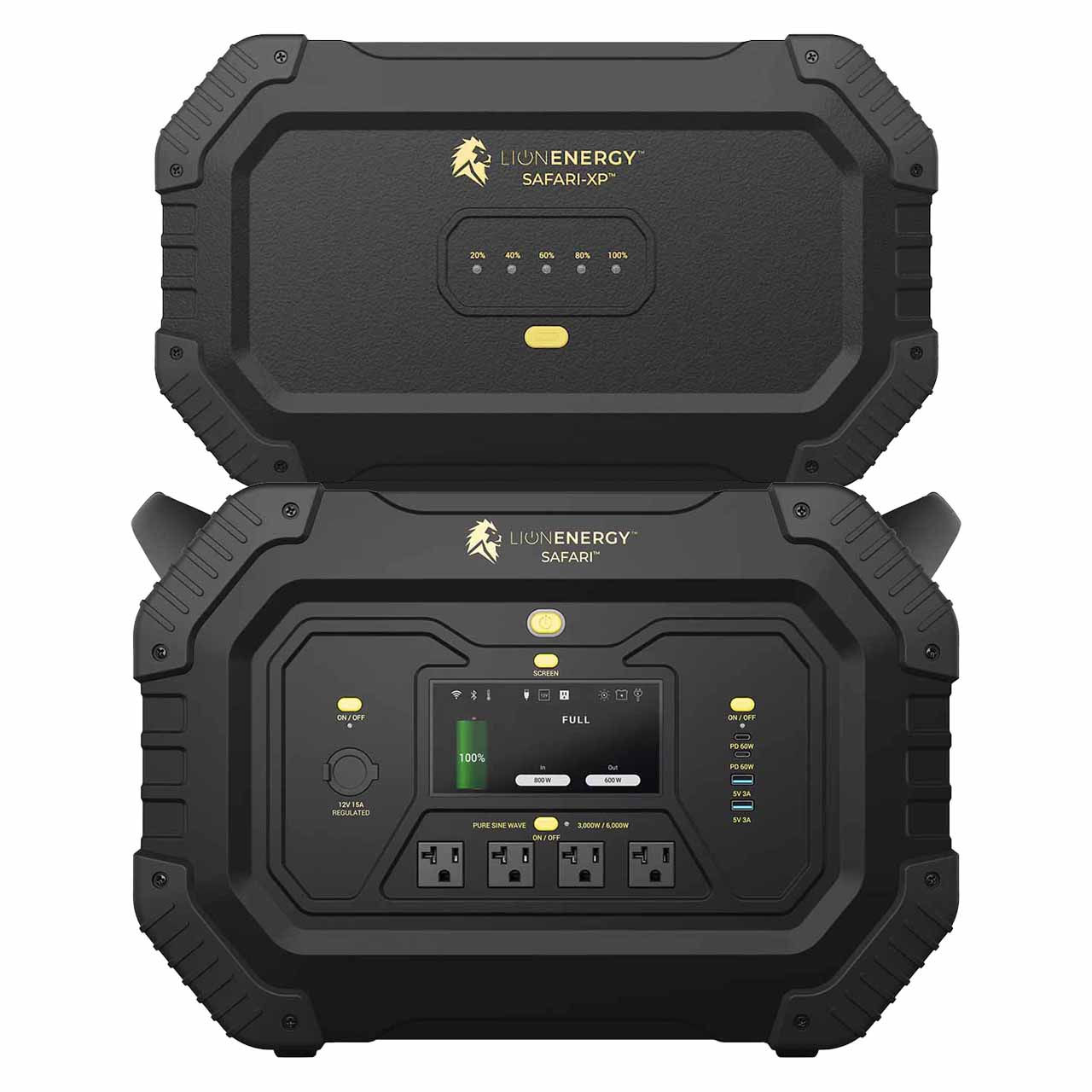 Lion Energy Safari Portable Power Station with XP Battery 4300Wh / 3000W Questions & Answers