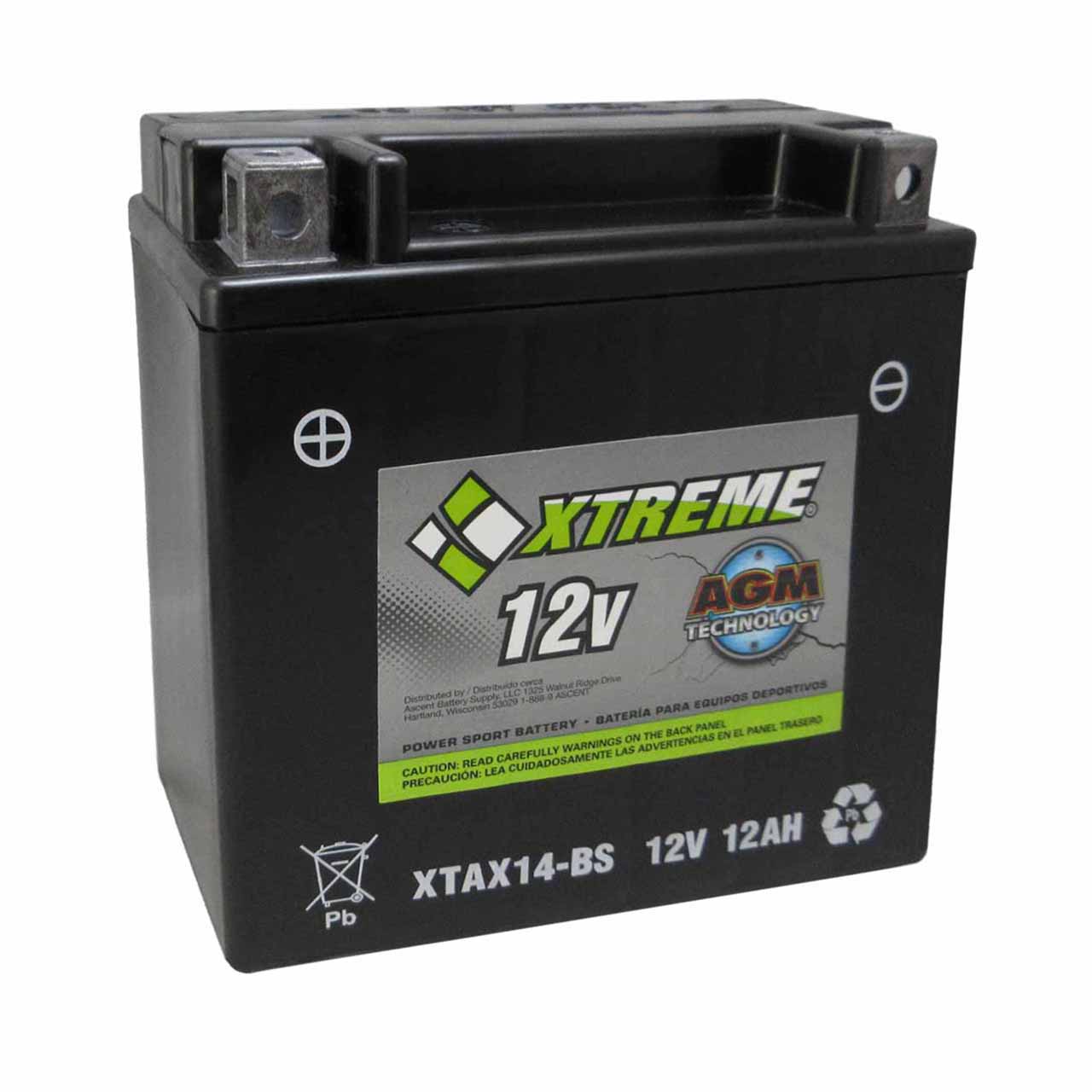 Xtreme 14-BS AGM Powersport Battery Questions & Answers