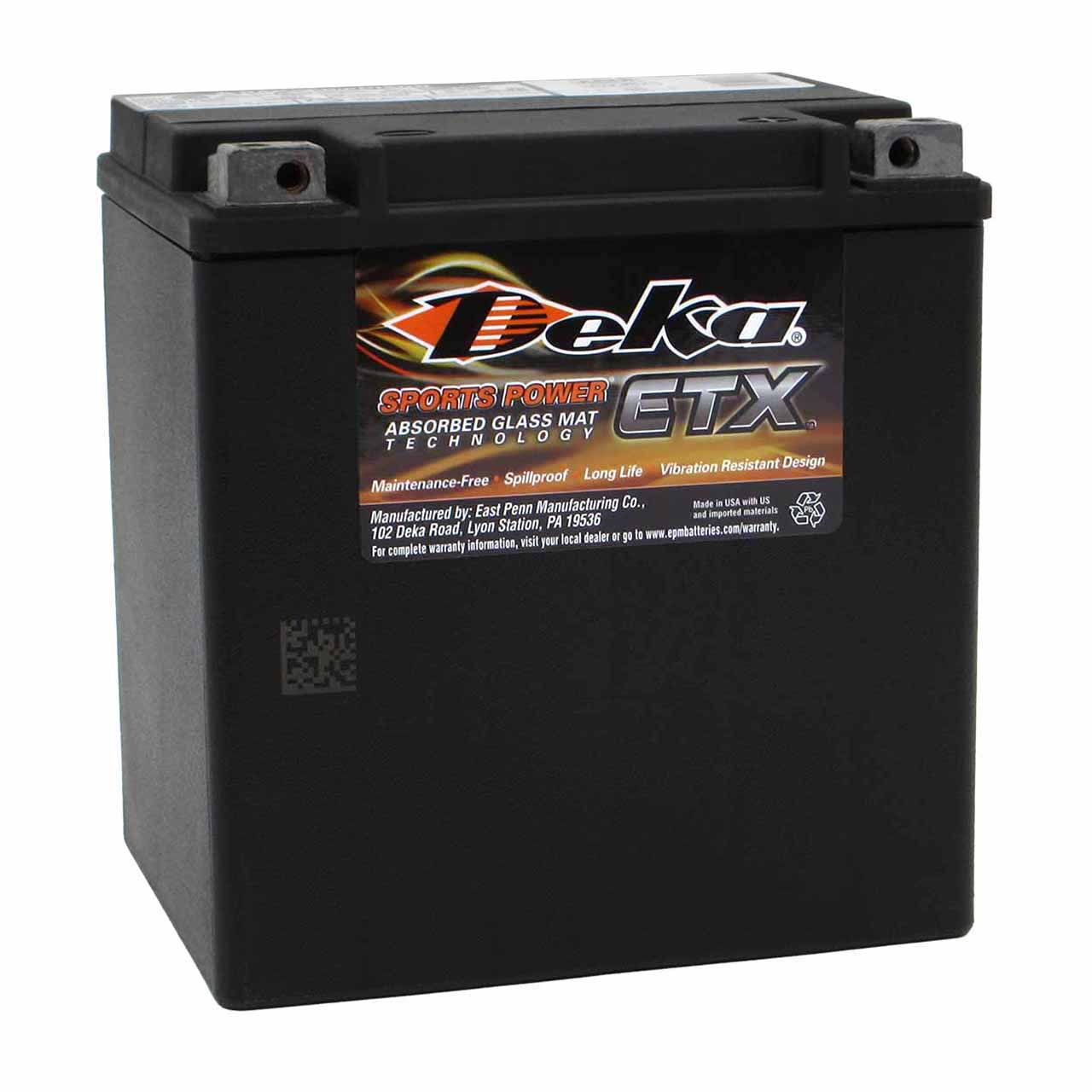Where are Deka Powersport batteries made?