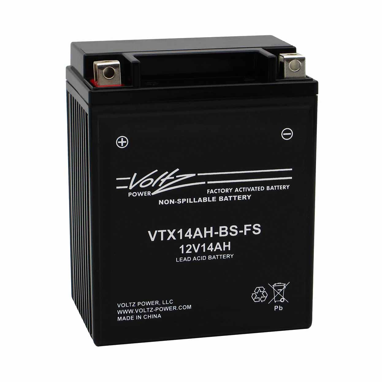Voltz 14AH-BS Factory Activated AGM Powersport Battery Questions & Answers