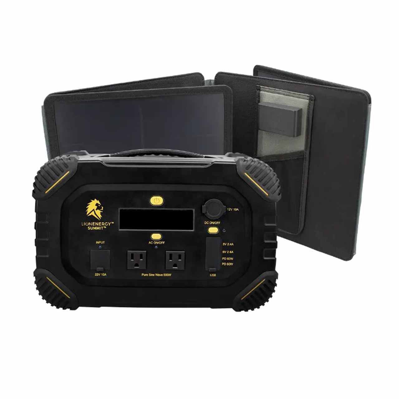 Lion Energy Summit Solar Generator with 50W Solar Questions & Answers