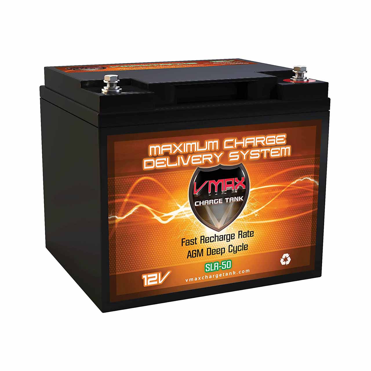 VMAX SLR50 12V AGM Deep Cycle Battery (50Ah) Questions & Answers
