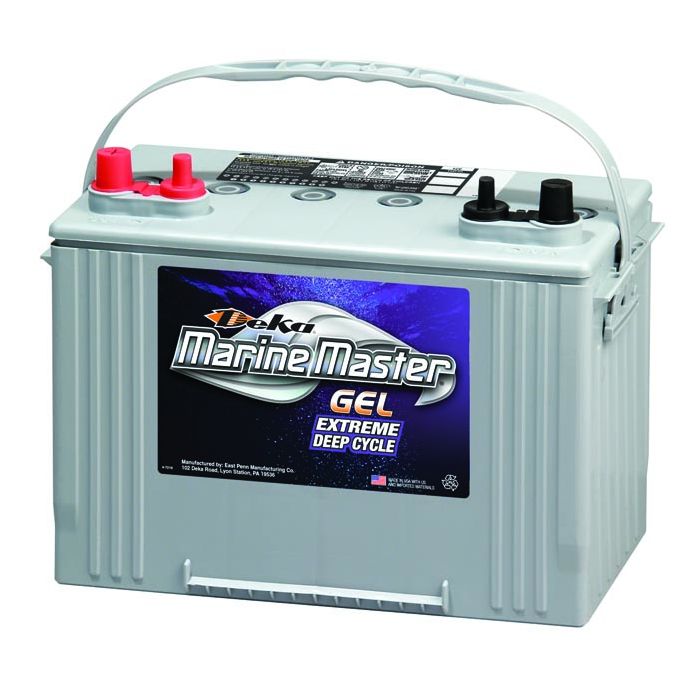 Where are Deka Marine Master deep cycle batteries made?